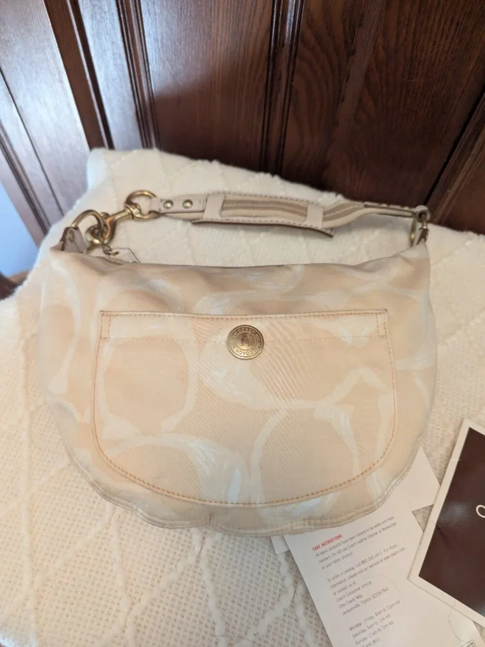 Coach L05J-132 Vintage Coach Hamptons signature 